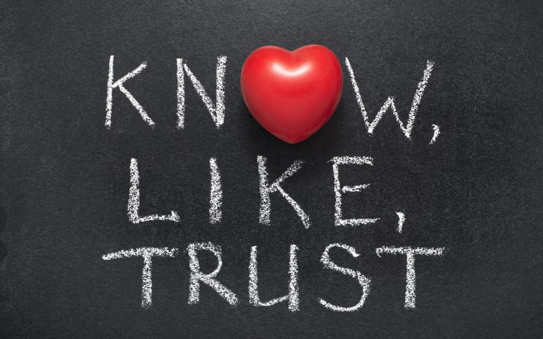 Know, Like, Trust factor voor online ondernemers