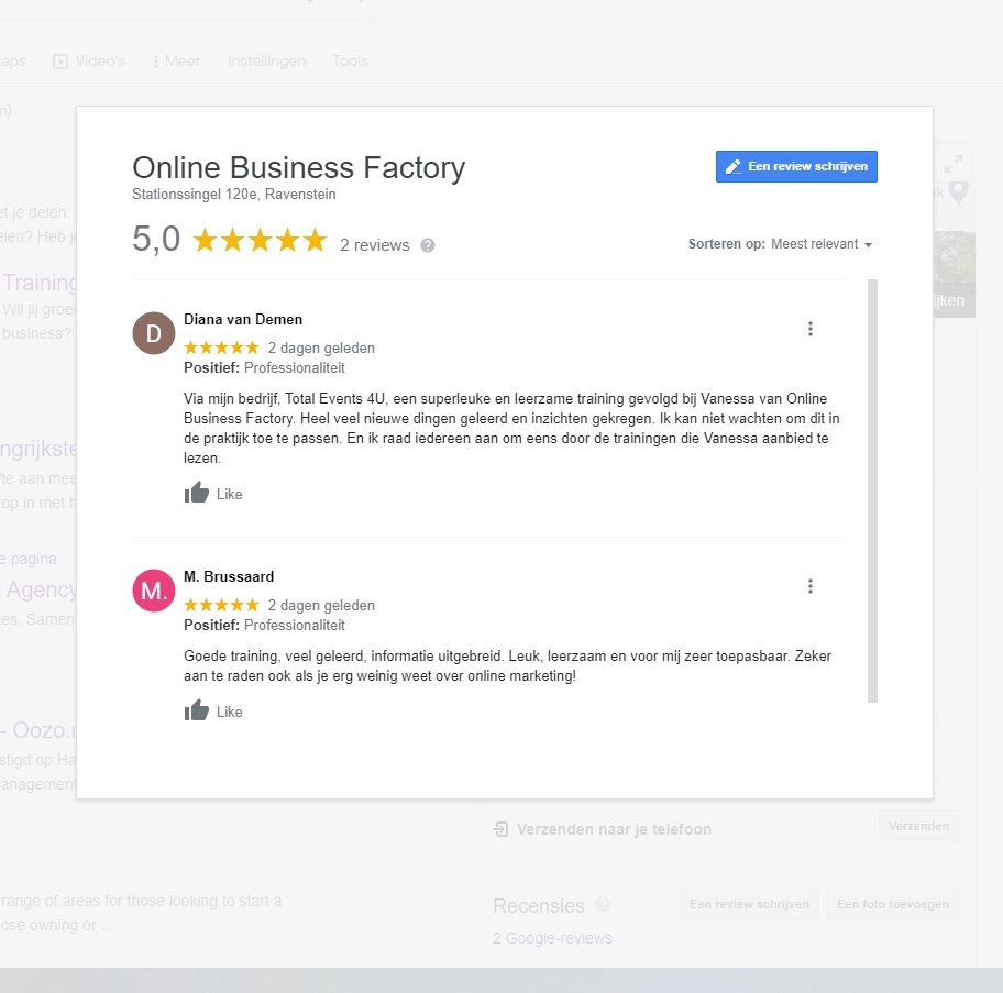 Reviews Google